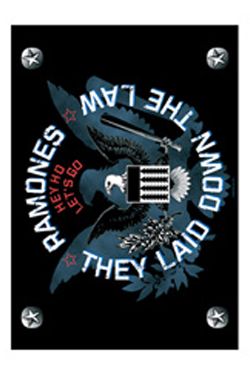 textilní plakát Ramones They Laid Down the Law Bioworld