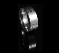 ocelový prsten Batman Logo - stříbrný | Velikost 12, Velikost 8, Velikost 9